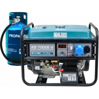 Generator 8 KW monofazat 220V  benzina si GPL