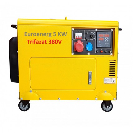 Generator 6 KW trifazat insonorizat